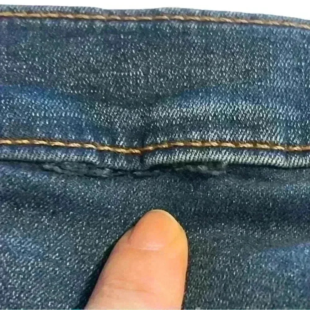 Hudson Nico Midrise Super Skinny Jeans 24 w/ flaw - Picture 10 of 12